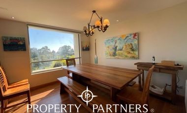 Departamento último piso con panorámica vista a cancha de golf condominio Las Brisas