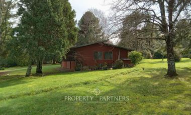 Casa con linda playa en Lago Panguipulli