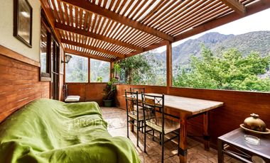 Oportunidad 2 casas en un terreno, vista insuperable en El Arrayán.