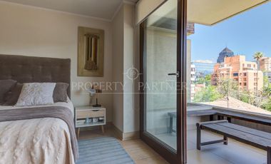 Luminoso departamento en barrio residencial a pasos de Metro Los Leones, Providencia