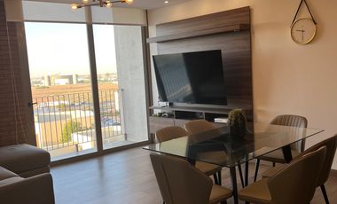 DEPARTAMENTO AMUEBLANDO EN RENTA EN RESIDENCIAL EL FRESNO
