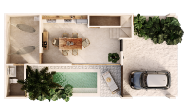 Townhouses en Pre-venta en Costa Arena en San Benito