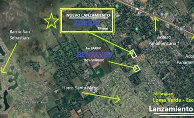 Terreno en venta en Barrio Zorzal, Loma Verde, Escobar