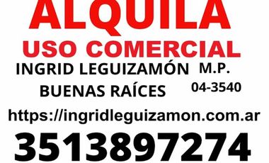 Alquiler Local u Oficina Galería Comercial z/Cañada en Centro $78.647 finales.