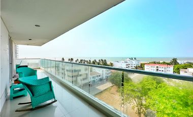 Venta de apartamento de 3 Alcobas vista al mar edificio Tramontana