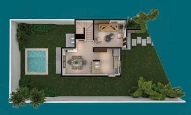 VENTA CASA EN PRIV. RESIDENCIAL EN CONKAL AL NORTE DE MERIDA, YUCATAN