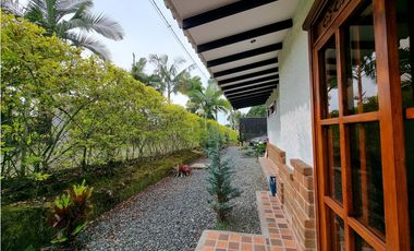 VENTA / ALQUILER DE CASA CAMPESTRE SECTOR SANTA ROSA DE CABAL