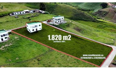 Finca en obra gris en marinilla escrituras al 100%