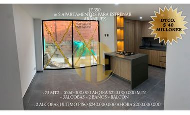 ¿Quieres estrenar apartamento? la mejor opción en Aranjuez JF350