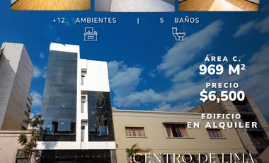 Local en Centro de Lima | ALQUILER 969 m2