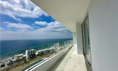 DEPARTAMENTO VISTA AL MAR 3 DORMITORIOS EN TORRE ELIT CALYPSO, MANTA