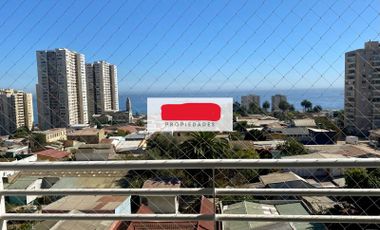 Se Arrienda Departamento en Edificio Mar Paraíso I. Cerro Placeres. Valparaíso