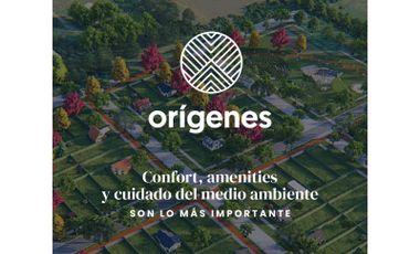 Terrenos en Barrio abierto "ORIGENES" en SOLDINI
