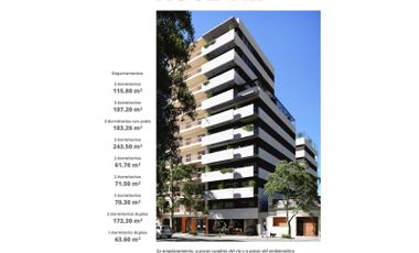 VENTA - Salta 2261 - Departamentos de categoría de 1, 2 y 3 dormitorios.