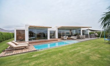 EXCLUSIVA CASA DE PLAYA 5 DORMS EN VENTA EN ASIA GOLF CLUB