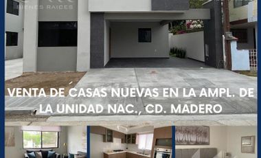 Casas Nuevas en Venta, col. Ampliación Unidad Nacional