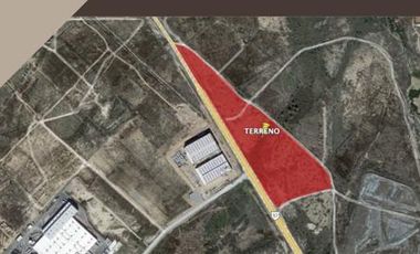 Terreno industrial en venta en Ramos Arizpe en Coahuila