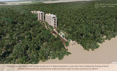 Departamento en Venta en Telchac Puerto, Mangata (Mar, Pentgarden)