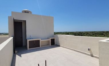 CASA EN VENTA A 150 METROS DEL MAR EN LA PLAYA DE SAN BENITO, YUCATAN