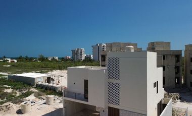 CASA EN VENTA A 150 METROS DEL MAR EN LA PLAYA DE SAN BENITO, YUCATAN