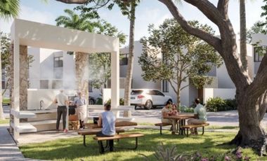 VENTA CASA EN PRIV. RESIDENCIAL EN CONKAL AL NORTE DE MERIDA, YUCATAN