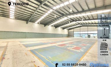 Rent industrial warehouse now in Texcoco