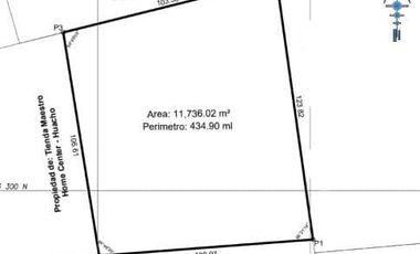 VENTA DE TERRENO DE 11,736.02 M2 EN EL DISTRITO DE SANTA MARÍA, PROVINCIA DE HUARA - LIMA, CERCANO AL PUERTO DE CHANCAY