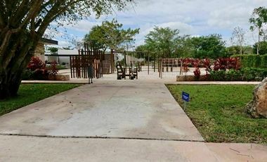 Terreno en venta en privada Arborea, Conkal, Yucatán.