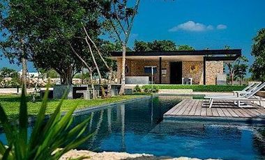 Terreno en venta en privada Arborea, Conkal, Yucatán.