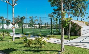 Terreno en venta en privada Arborea, Conkal, Yucatán.