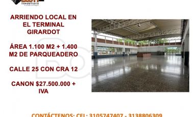 *ARRIENDO LOCAL DE 1.100 M2 EN GIRARDOT