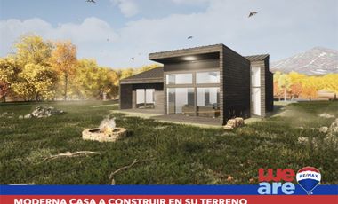 Construcción de Moderna Casa Pucón - Villarrica