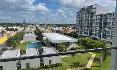 Departamento de doble nivel en venta de 3 habitaciones dentro de privada en Mérida - Montebello