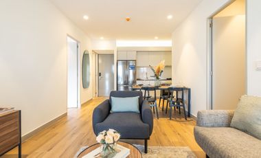 Departamento Amueblado en Renta 87 m2, colonia Juarez.