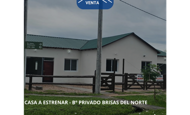CASA A ESTRENAR - Bº PRIVADO BRISAS DEL NORTE