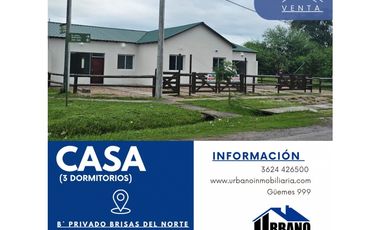 CASA - Bº PRIVADO BRISAS DEL NORTE