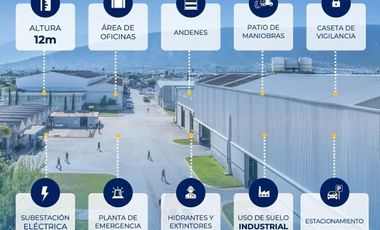 NAVE INDUSTRIAL EN VENTA EN SAN NICOLAS DE LOS GARZA