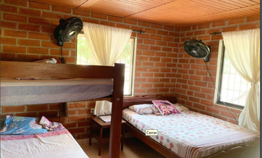 OFERTA VENTA O  PERMUTA DE CABAÑA  + LOTE EN SAN BERNARDO DEL VIENTO