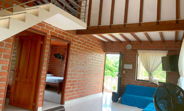 OFERTA VENTA O  PERMUTA DE CABAÑA  + LOTE EN SAN BERNARDO DEL VIENTO