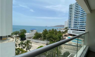 Se arrienda apartamento amoblado en Playa Salguero, Santa Marta
