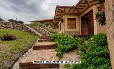 CASA CAMPESTRE en ARRIENDO en Villa De Leyva VEREDA ROBLES