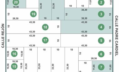 Terreno / Lote en venta de 333m2 ubicado en Los Pinares