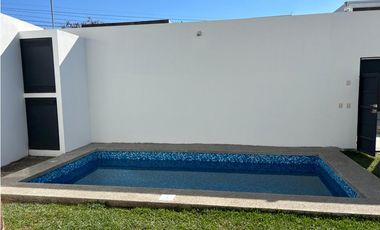 EN VENTA PROPIEDAD NUEVA AL SUR DE CUERNAVACA ESTILO MODERNO