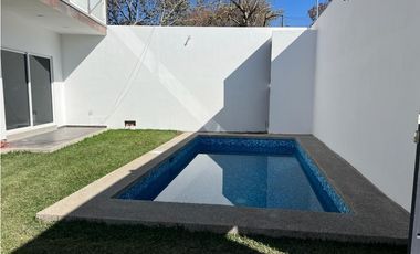 EN VENTA PROPIEDAD NUEVA AL SUR DE CUERNAVACA ESTILO MODERNO