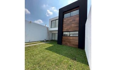 Plusvalia CASA NUEVA EN VENTA AL NORTE DE CUERNAVACA ESTILO MODERNO