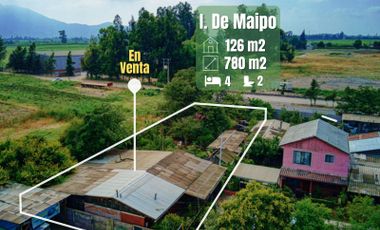 Casa con Amplio Terreno en Venta en Isla de Maipo - Divergente Asesores