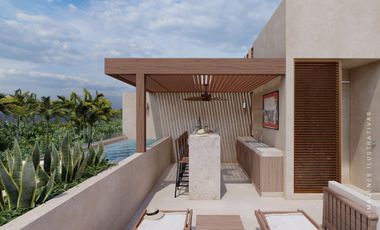 Villas Ixtul en venta ubicadas en Chuburna Merida con Roof top