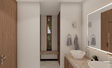 Villas Ixtul en venta ubicadas en Chuburna Merida con Roof top