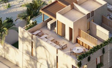 Villas Ixtul en venta ubicadas en Chuburna Merida con Roof top