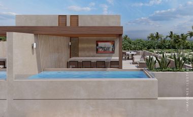 Villas Ixtul en venta ubicadas en Chuburna Merida con Roof top
